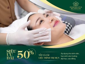 Ưu đãi trị mụn cho học sinh sinh viên